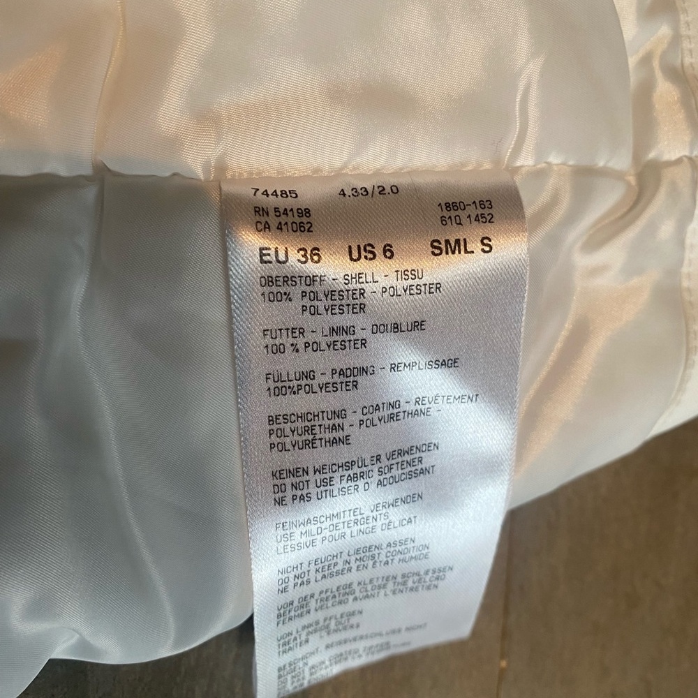Bogner Sagarmatha Ski Jacket White Size S - Picture 10 of 11
